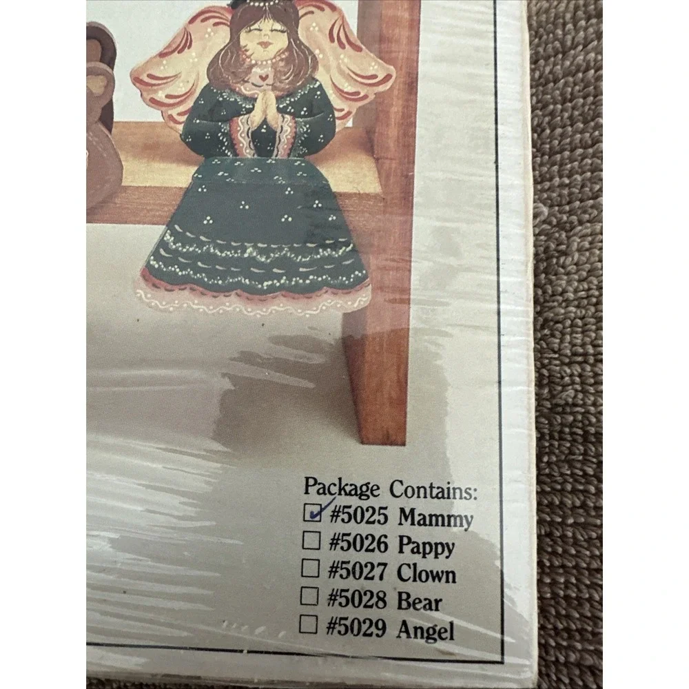 Mantel People by‎ Demis Products Wood Project Kit Vintage!
